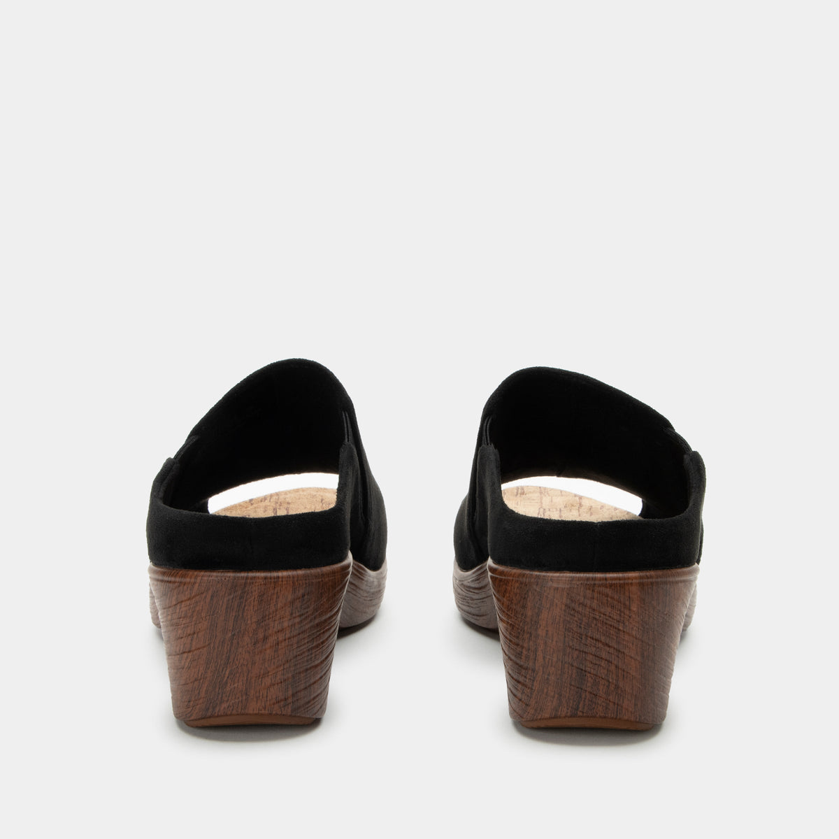 Alegria Shilaine Stretch Black Sandal