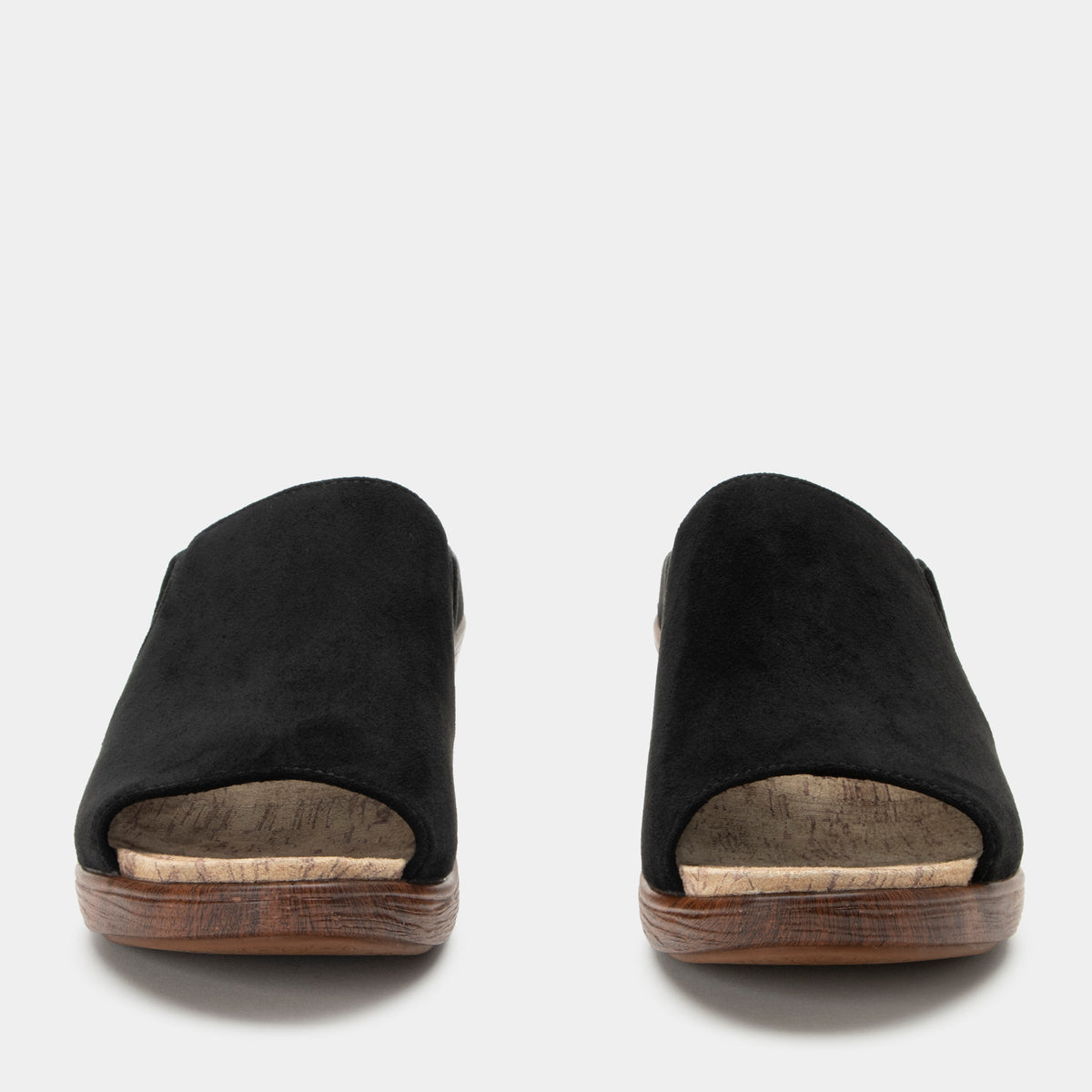 Alegria Shilaine Stretch Black Sandal