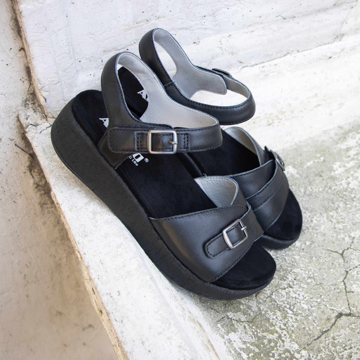 Alegria Maryn Coal Sandal