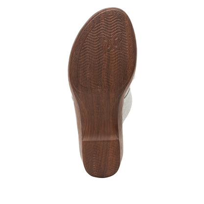 Alegria Sierra Delicut White Sandal