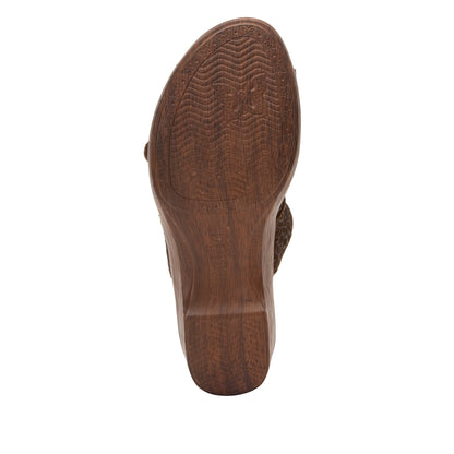 Alegria Sierra Delicut Tawny Sandal