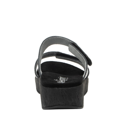 Alegria Mena Black Sandal