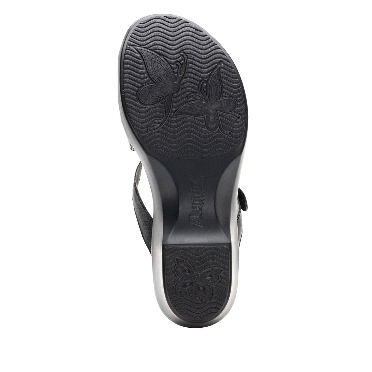 Alegria Roux Black Wedge Sandal