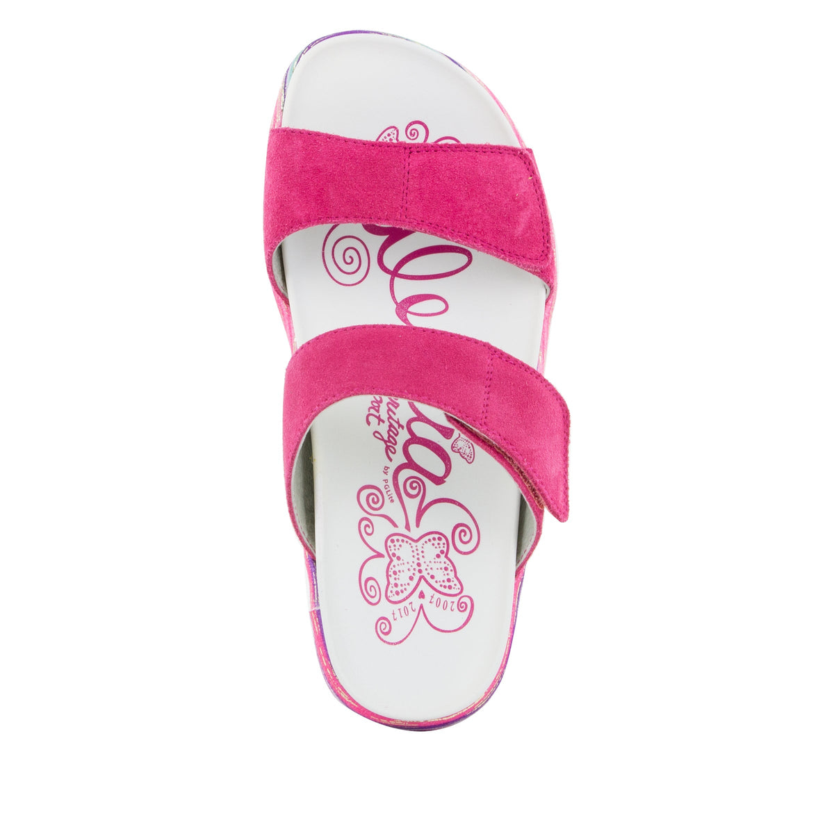 Alegria Mixie Fuchsia Party Sandal