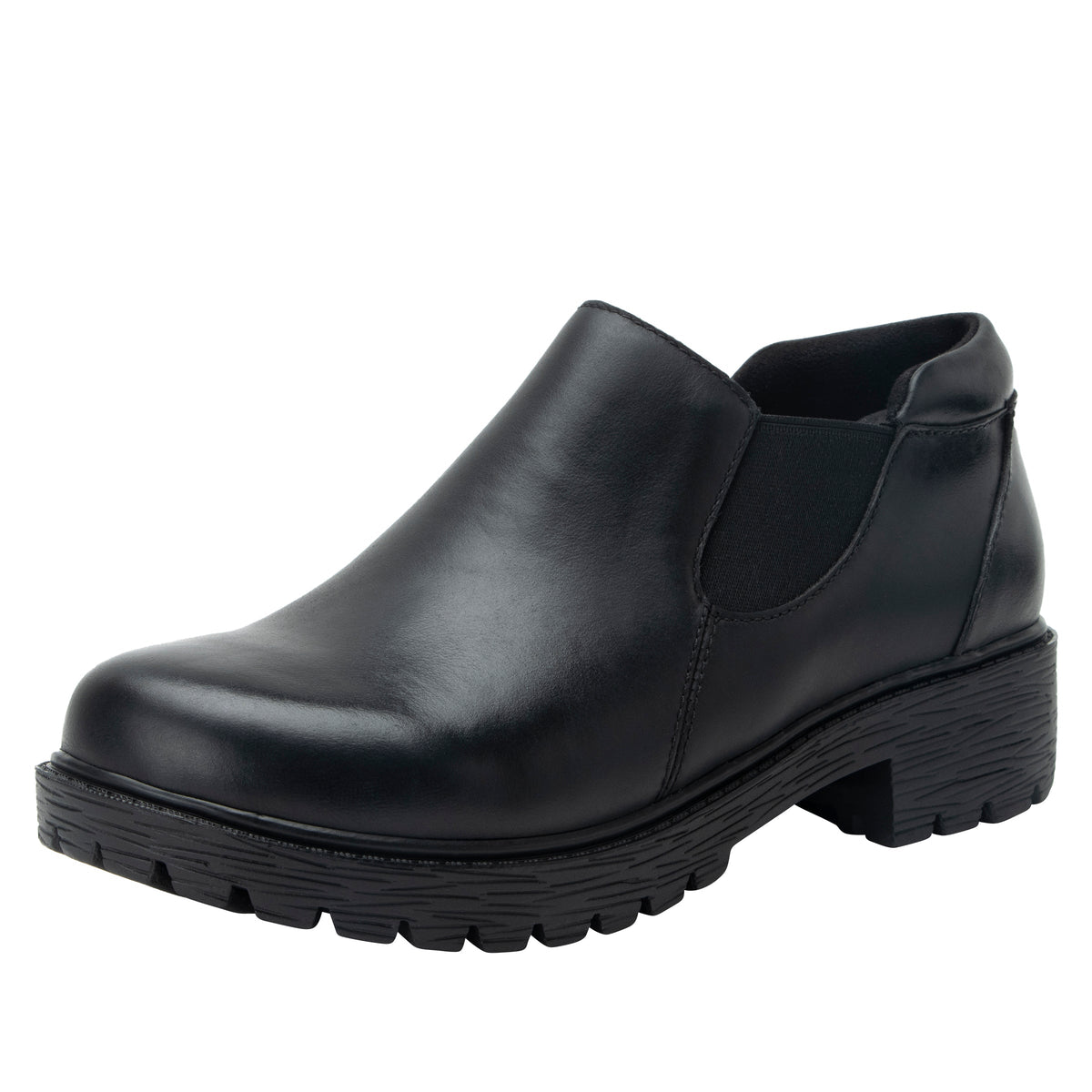 Alegria Ramona Oiled Black Shoe