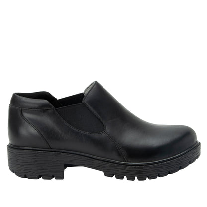 Alegria Ramona Oiled Black Shoe