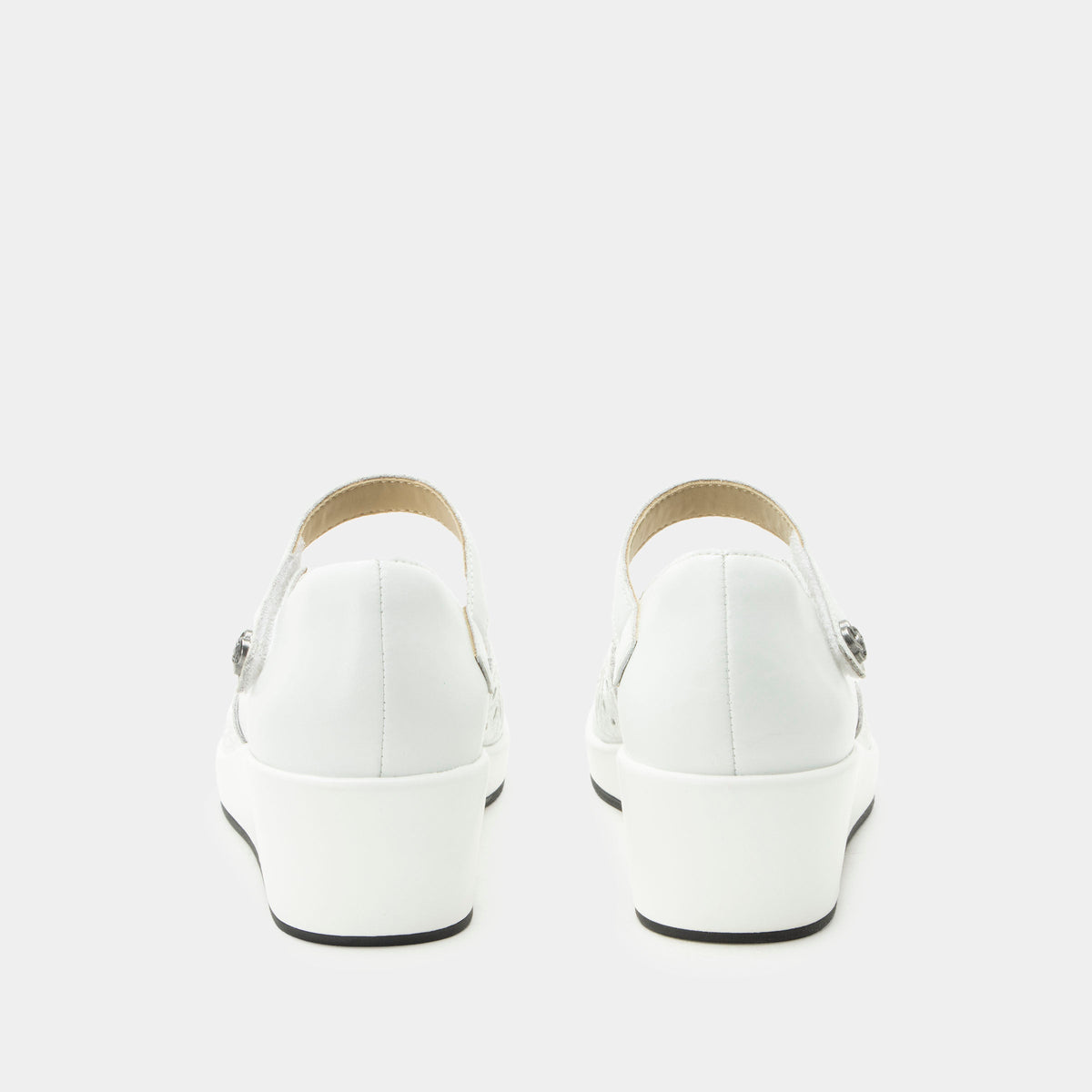 Alegria Hayes White Breeze Shoe
