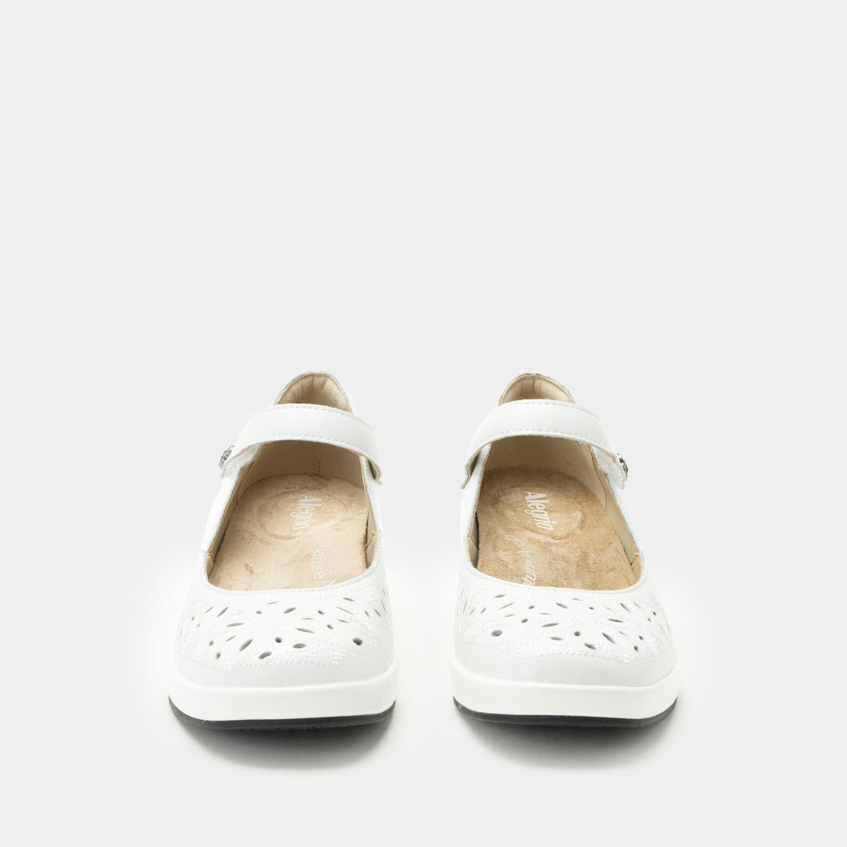 Alegria Hayes White Breeze Shoe