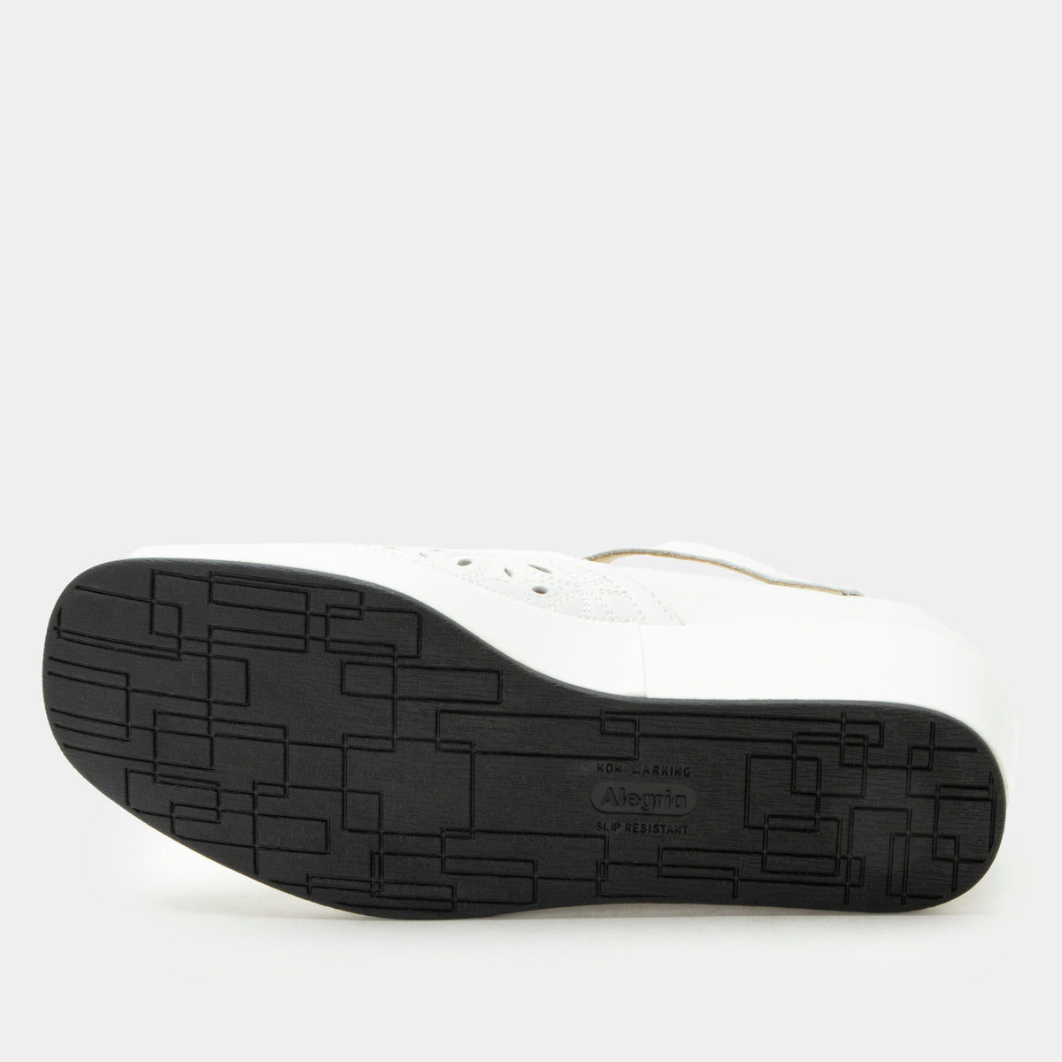 Alegria Hayes White Breeze Shoe