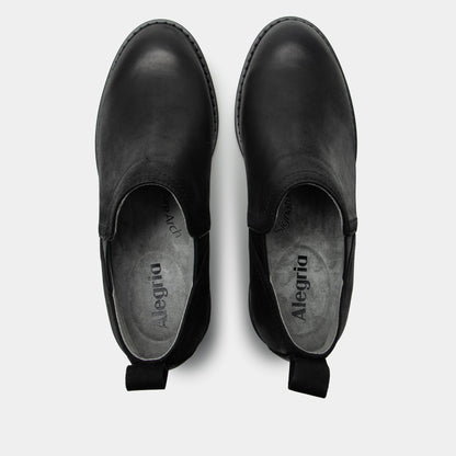 Alegria Merle Black Burnish Boot