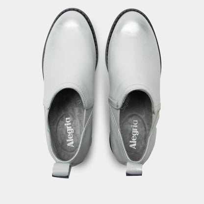 Alegria Merle Silver White Boot