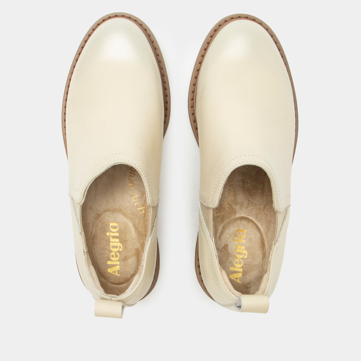 Alegria Merle Gold Cream Boot