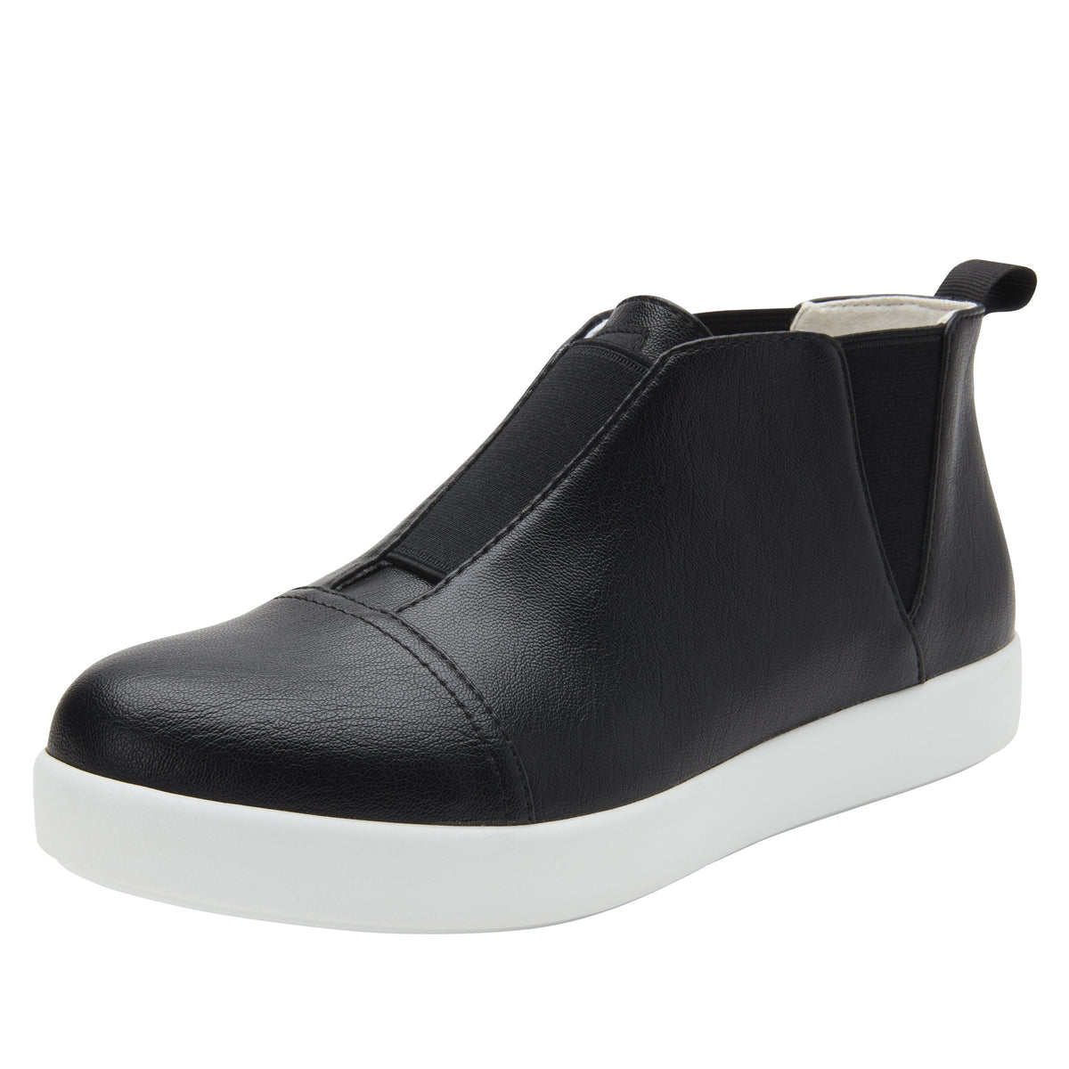 black nappa boot,36