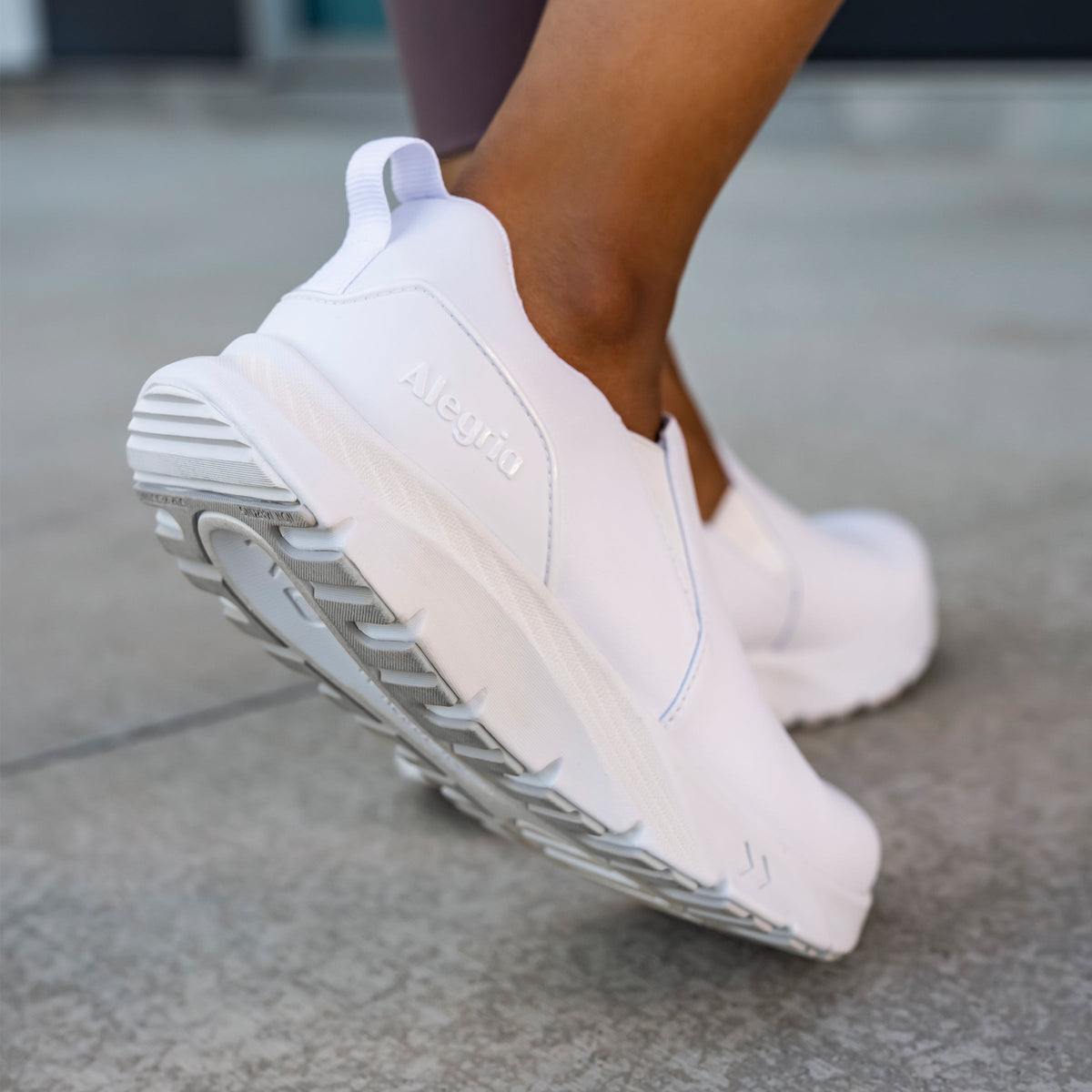 Alegria Kavalry True White Shoe
