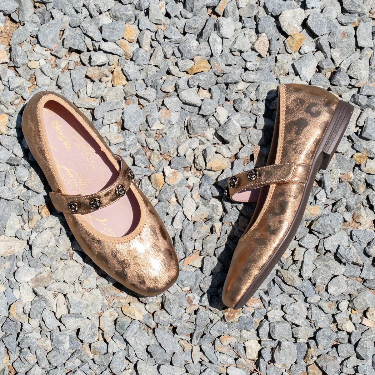 Alegria Audree Mirage Gold Shoe