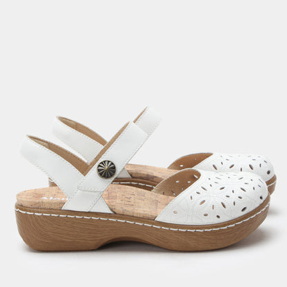 Alegria Opal White Breeze Shoe