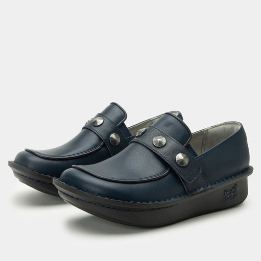 Alegria Ericka Navy Gloss Shoe