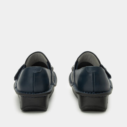 Alegria Ericka Navy Gloss Shoe