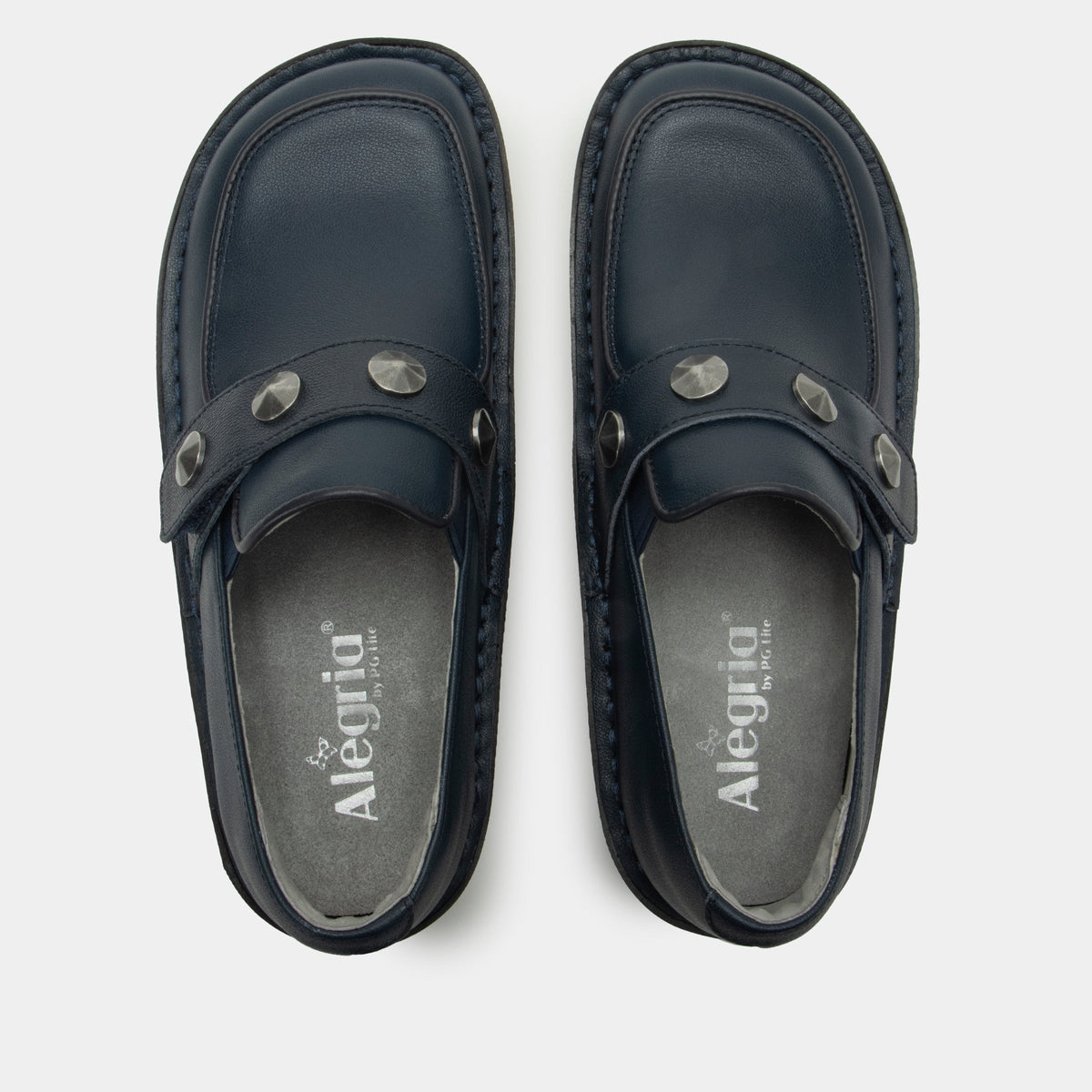 Alegria Ericka Navy Gloss Shoe