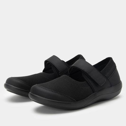 Alegria Dinamo All Black Shoe