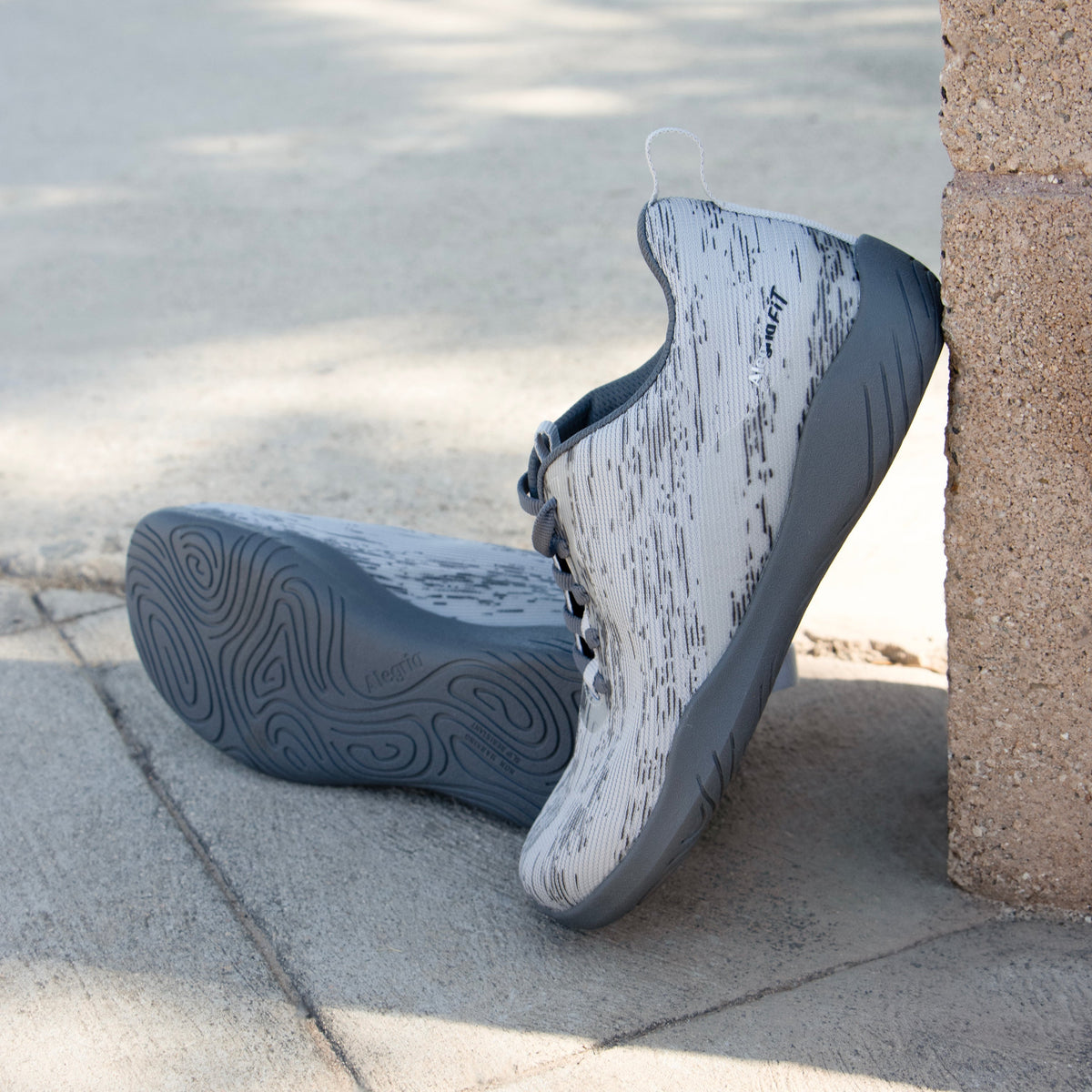 Alegria N8ture Grey Shoe