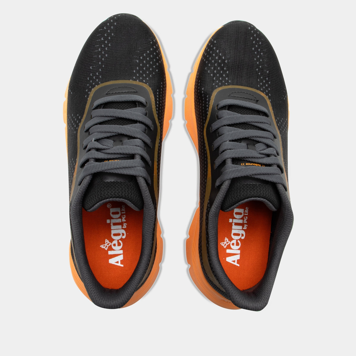 Alegria Rize Orange Pop Shoe