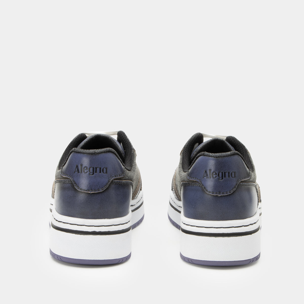 Alegria Alyster Blue Black Shoe