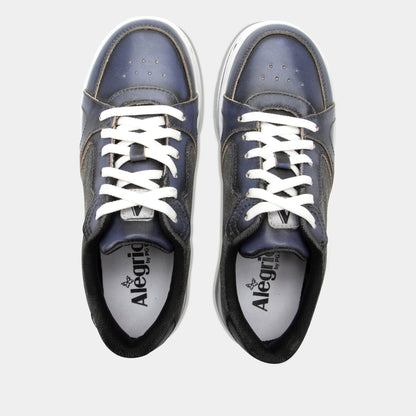 Alegria Alyster Blue Black Shoe