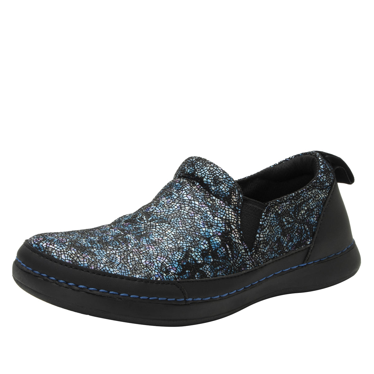 Alegria Axis Blue Burst Shoe