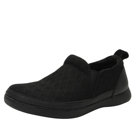 Alegria Axis Twisted Black Shoe