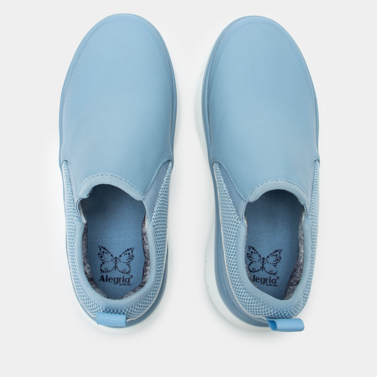 Alegria Shift Lead Dusty Blue Shoe