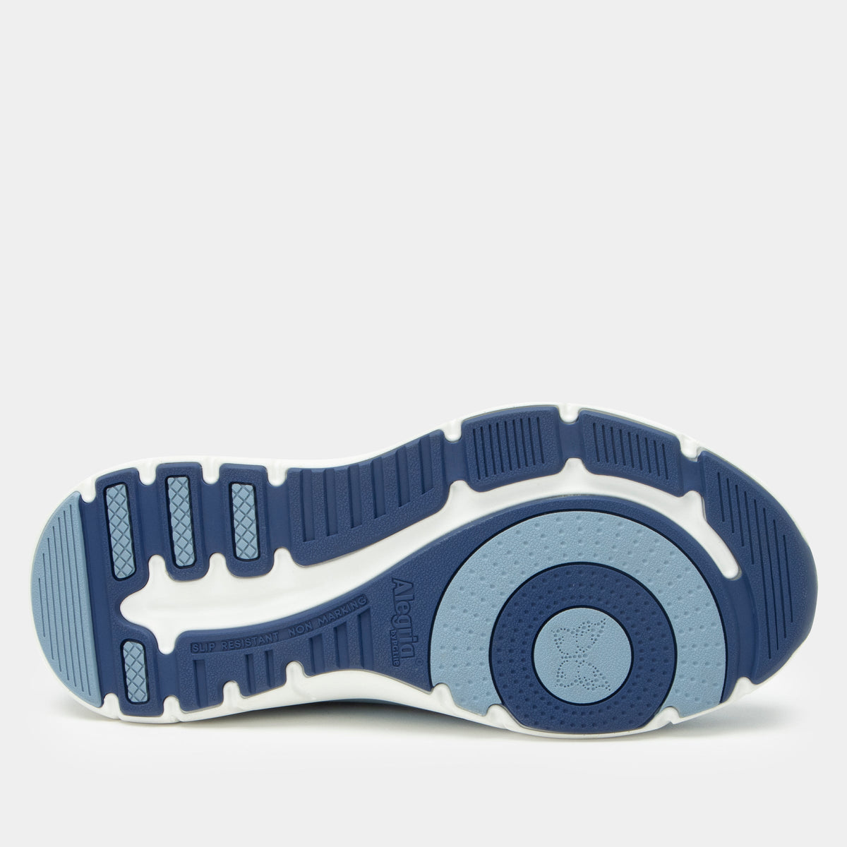 Alegria Shift Lead Dusty Blue Shoe