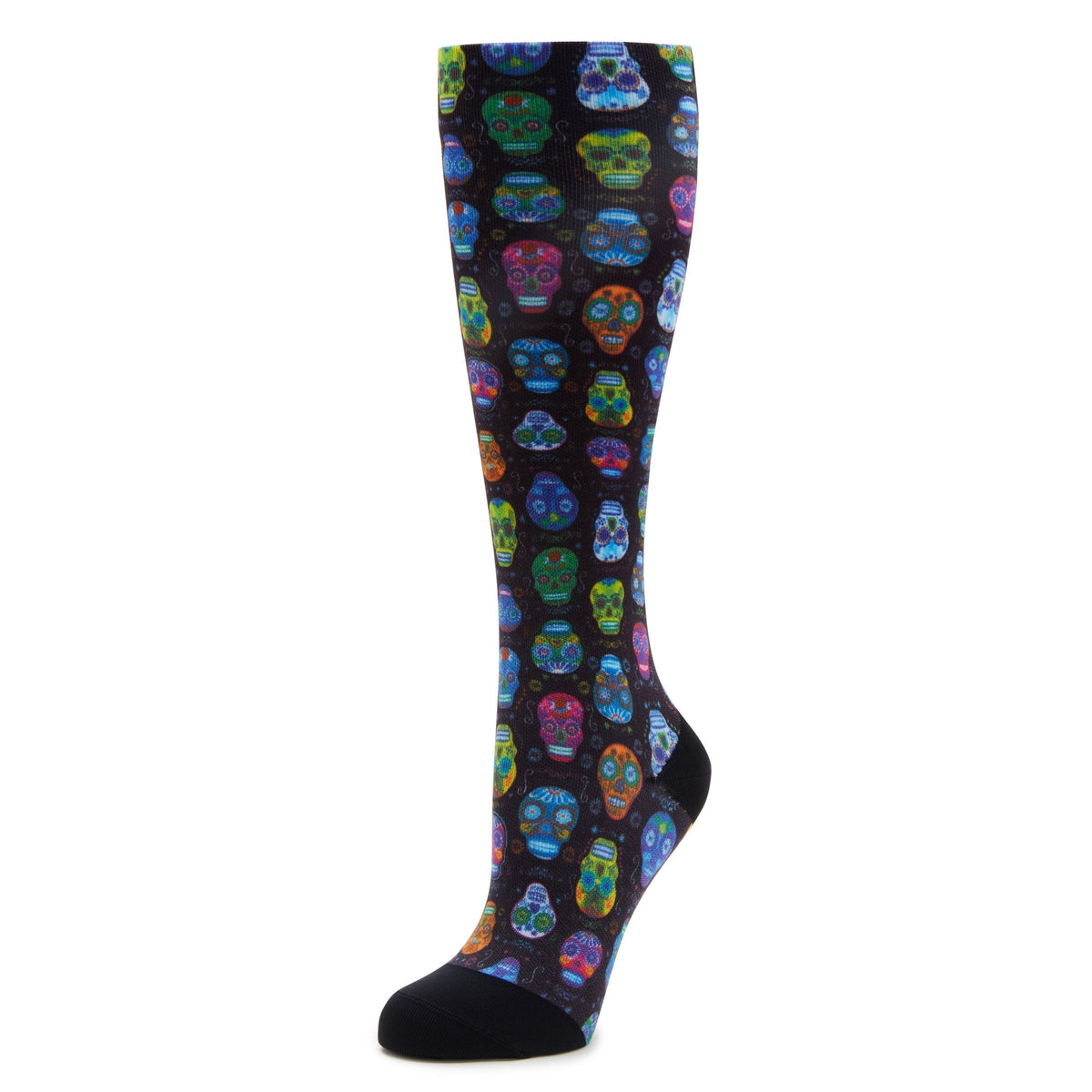 Alegria Compression Sugar Skulls Socks