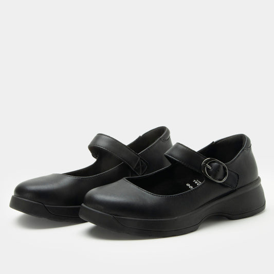 Alegria Jazmine Black Nappa Shoe