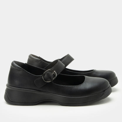 Alegria Jazmine Black Nappa Shoe