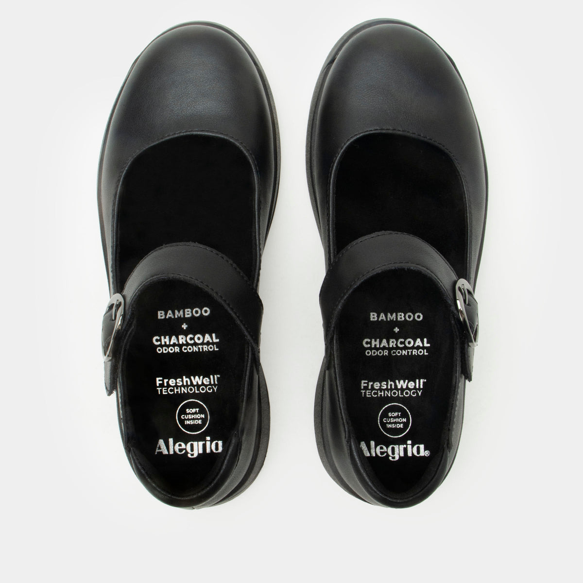 Alegria Jazmine Black Nappa Shoe