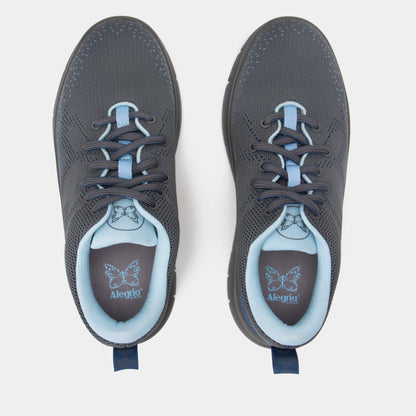 Alegria Roll On Blue Whisper Shoe