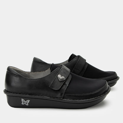 Alegria Brenna Oiled Black Shoe