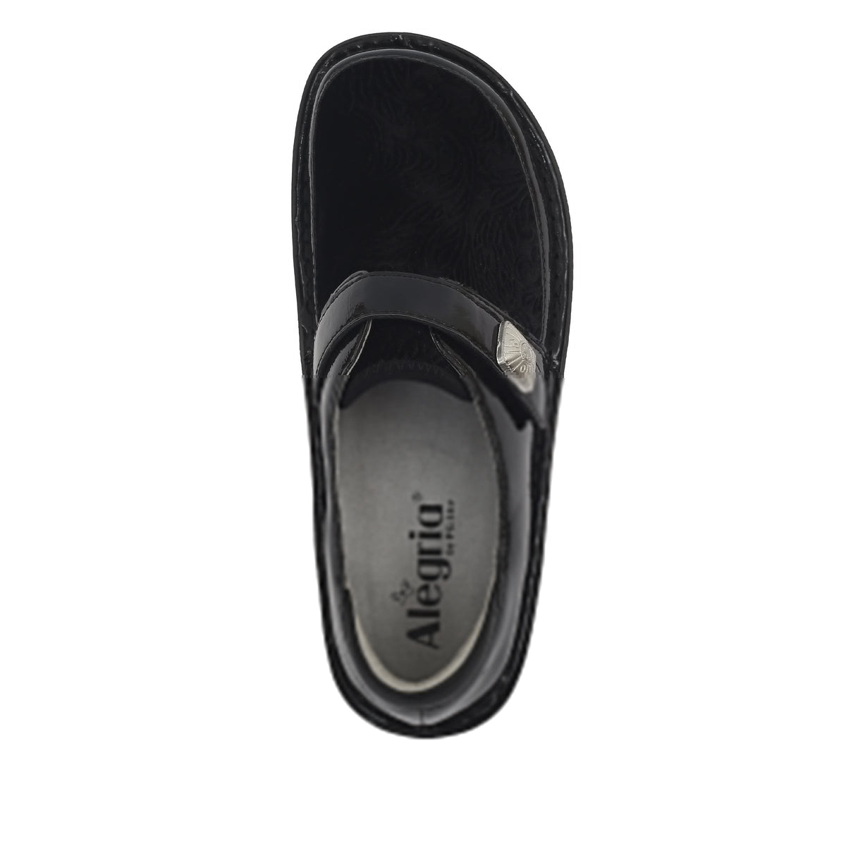 Alegria Brenna Raven Velvet Shoes
