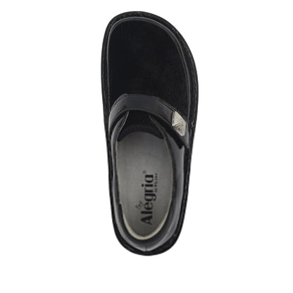 Alegria Brenna Raven Velvet Shoes