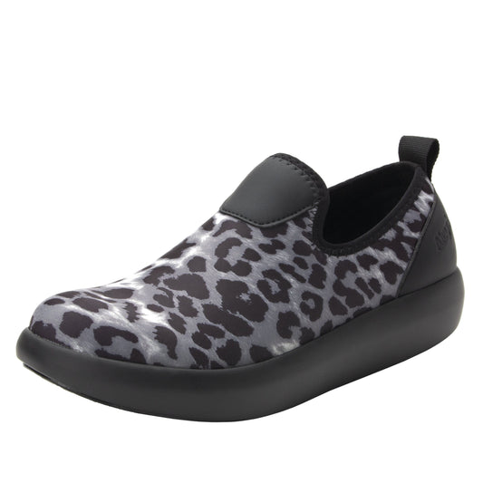 Alegria Eden White Leopard Shoe