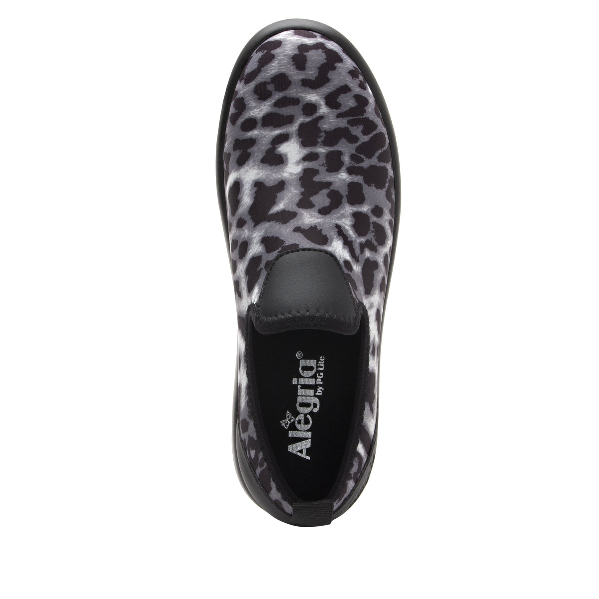 Alegria Eden White Leopard Shoe