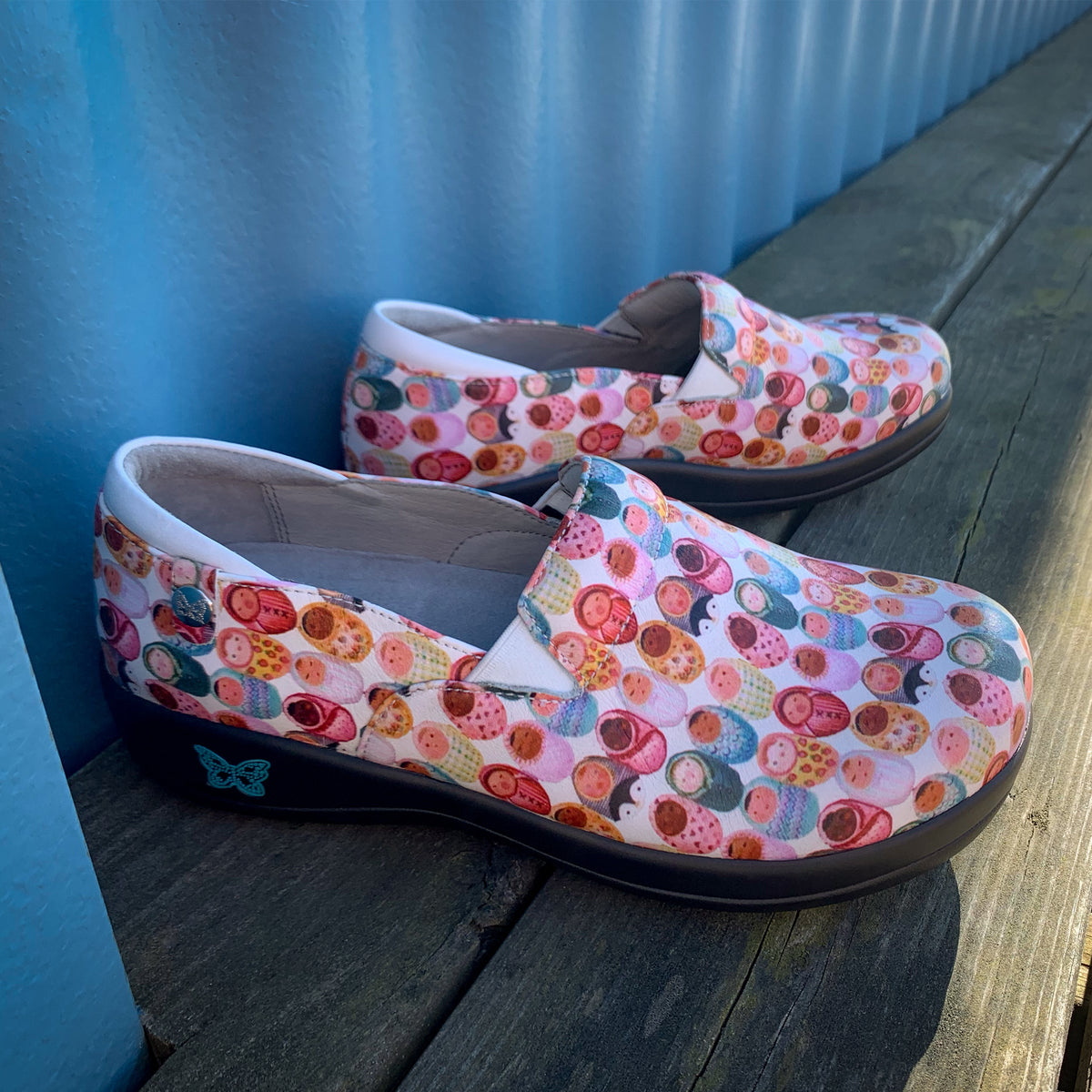 Alegria Keli Fresh Baked White Shoe