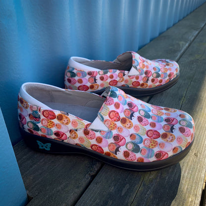 Alegria Keli Fresh Baked White Shoe