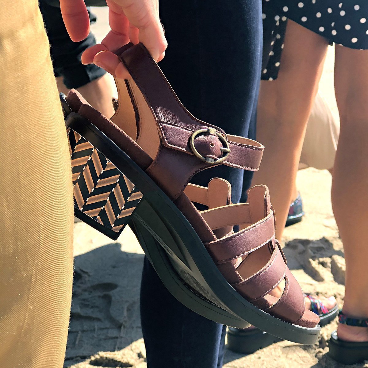 Alegria Tasia Mocha Sandal