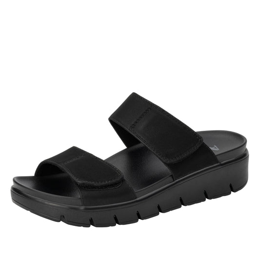 Alegria Rubie Black Sandal