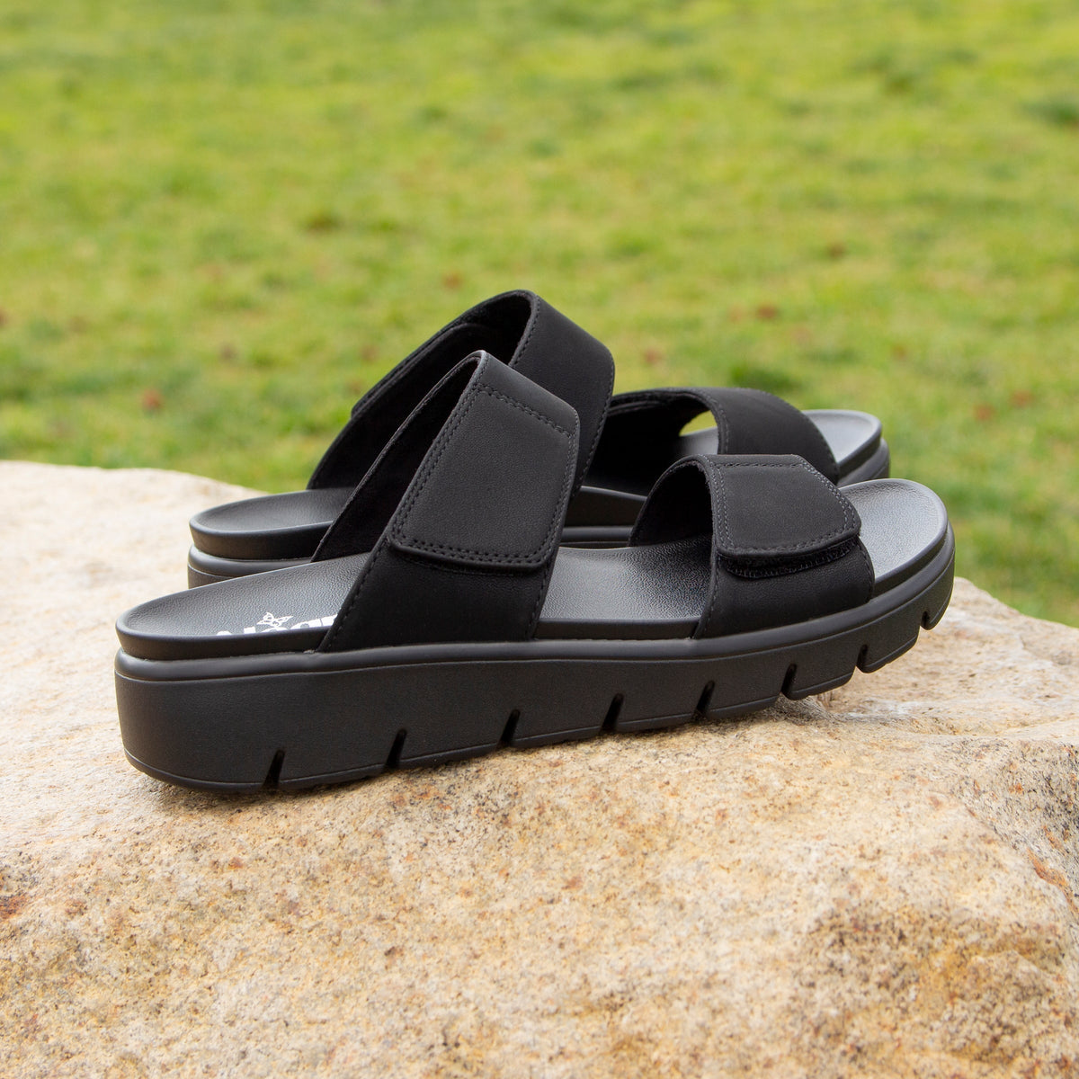 Alegria Rubie Black Sandal