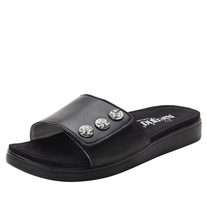 Alegria Lilie Black Sandal