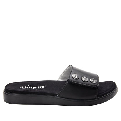 Alegria Lilie Black Sandal