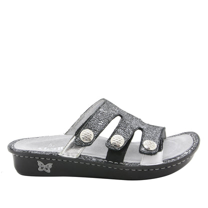Alegria Venice Chirpy Pewter Sandal